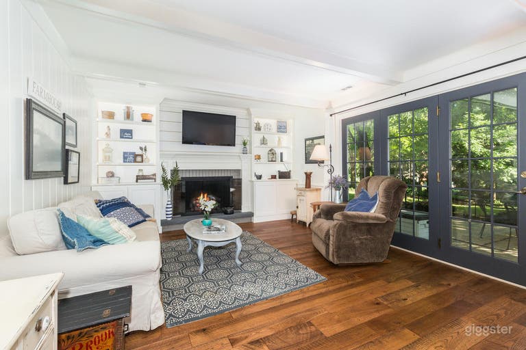  Living room #2 with fireplace 