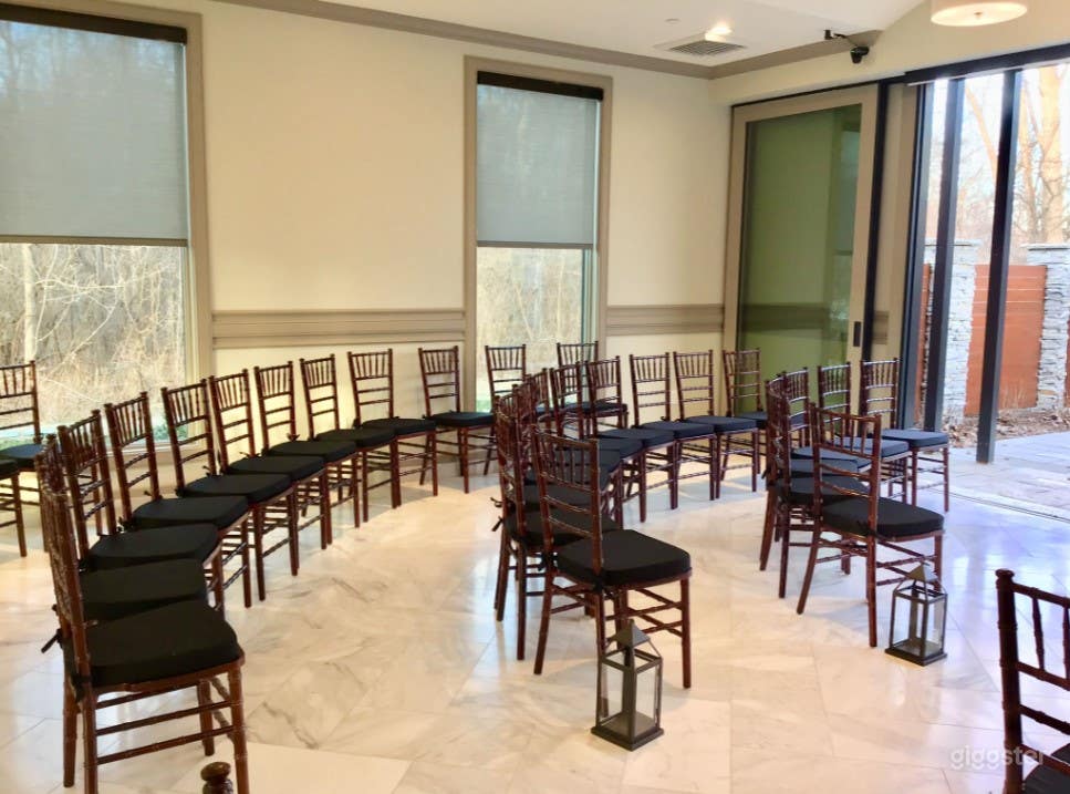 Marble Floored Modern Event Space in Southfield Photo 2