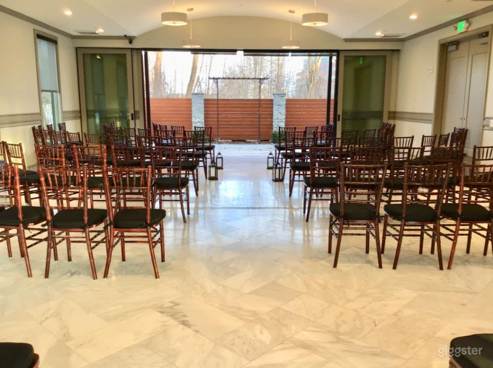 Marble Floored Modern Event Space in Southfield Photo 3