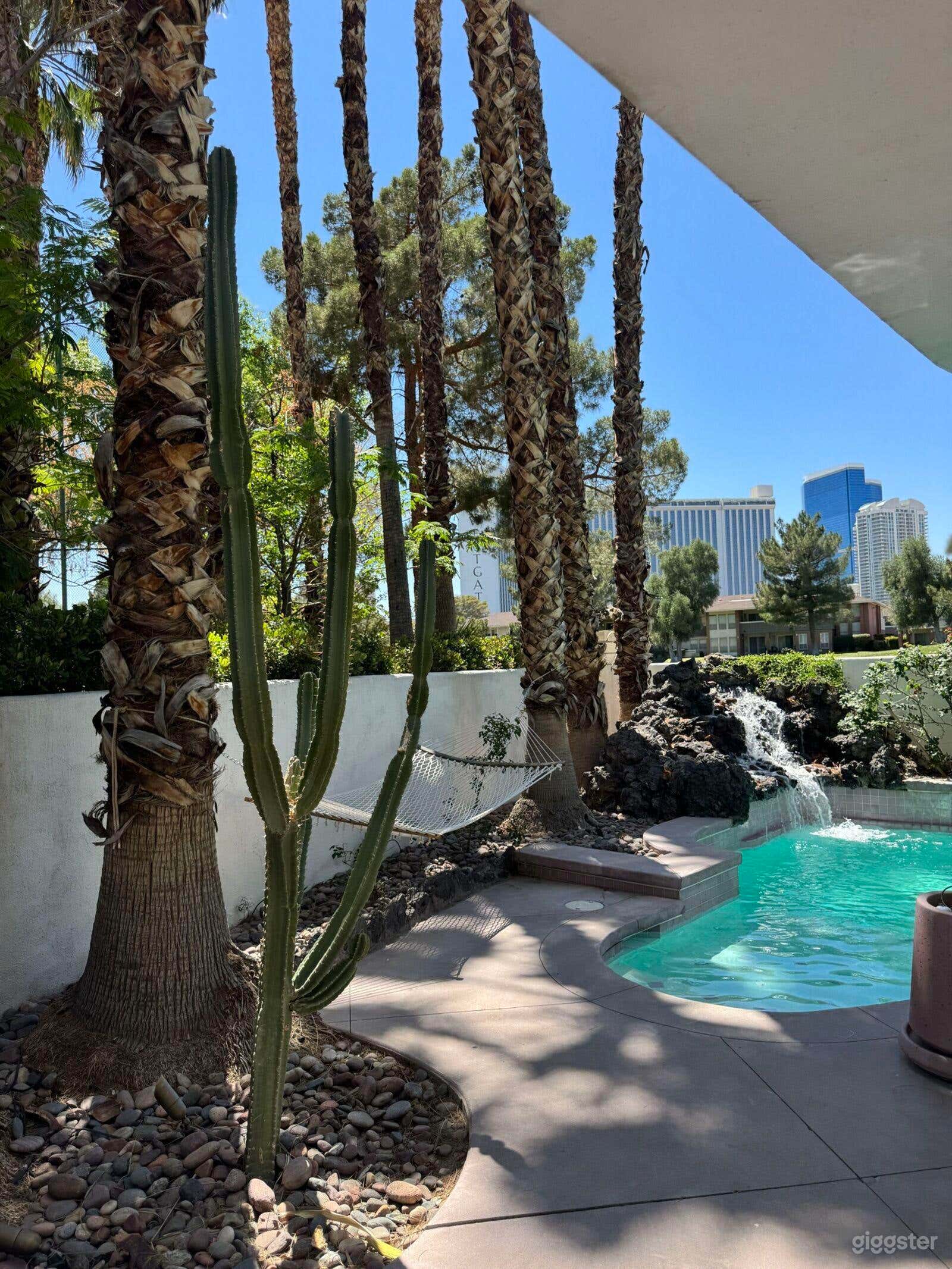 Resort-Style Pool Oasis with Las Vegas Strip Views Photo 3