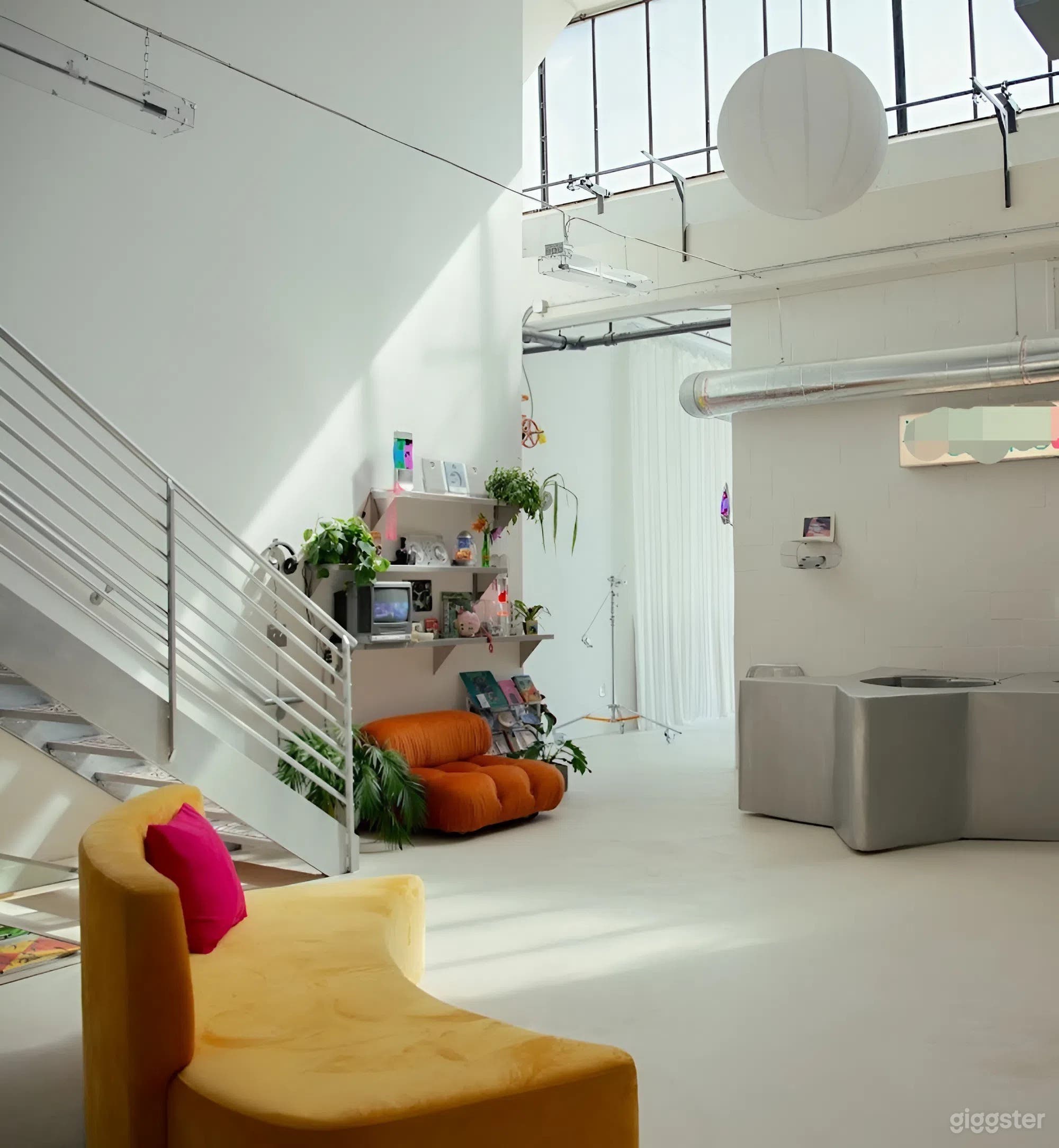 Spacious Futuristic Studio Loft w/ Natural Light & Cyc Wall Photo 3