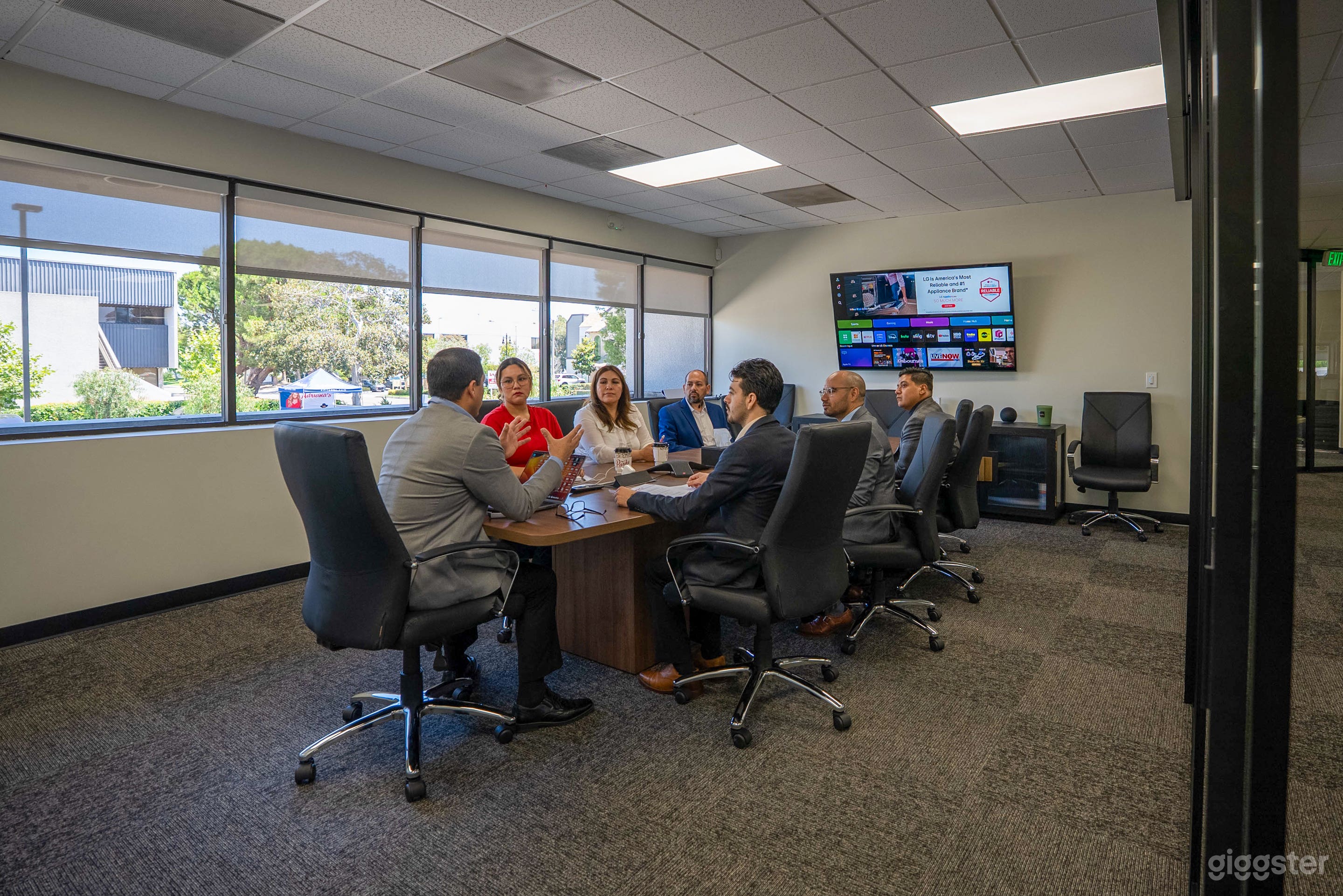 Modern Meeting & Conference Room in Irvine Photo 1
