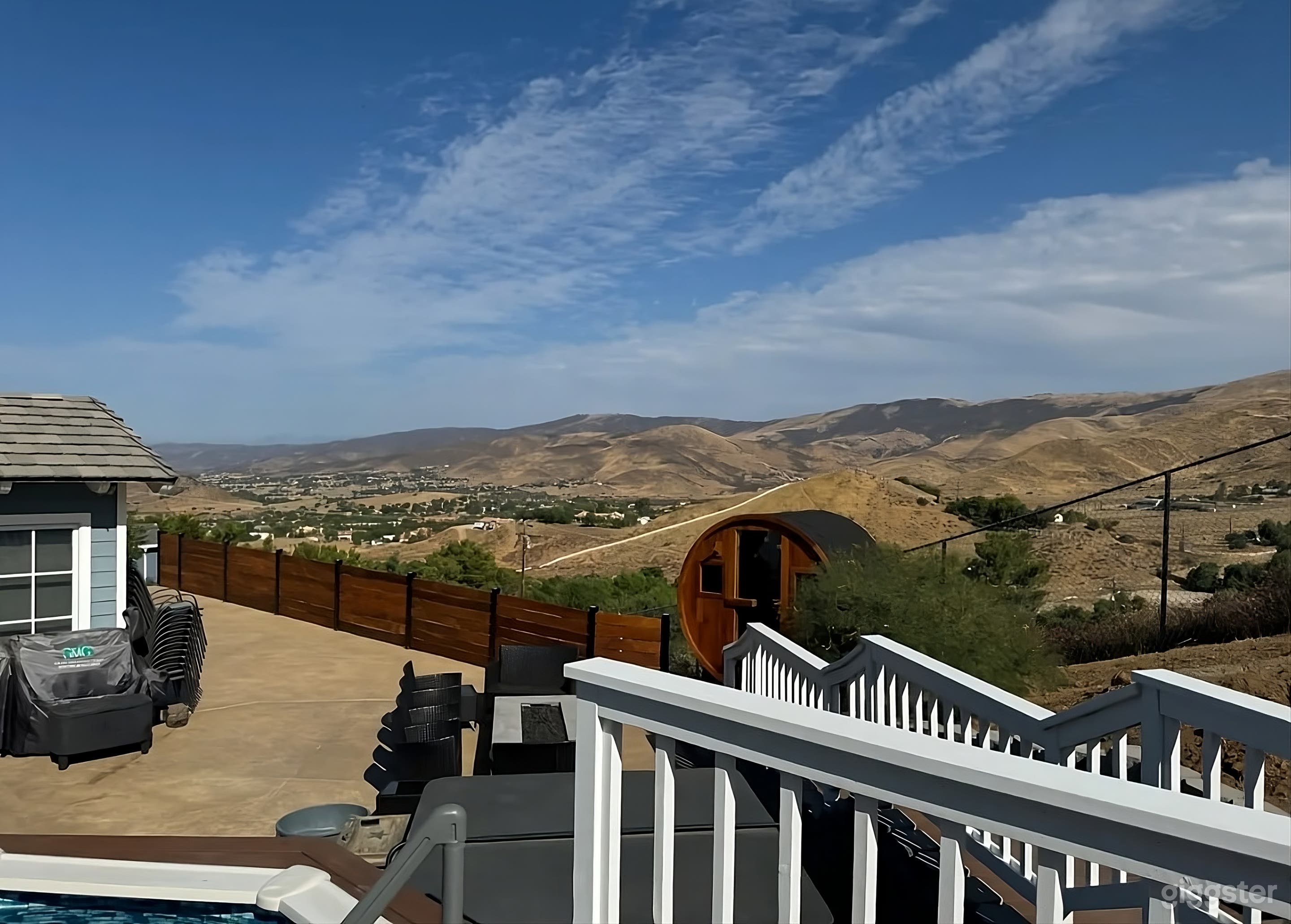 Luxury Hillside Backyard Oasis Photo 3