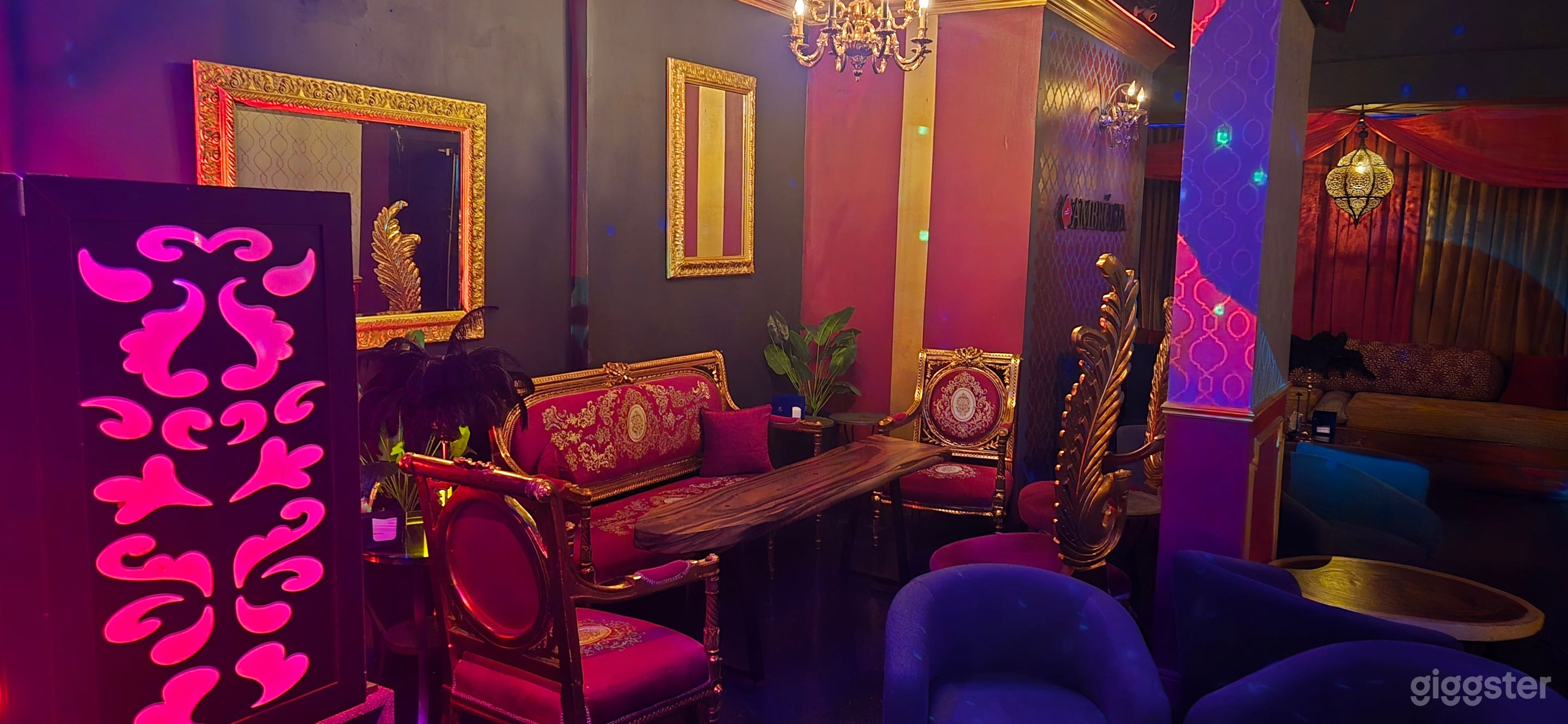 Chic Contemporary Moroccan Motif Night Club with Full Bar Photo 4