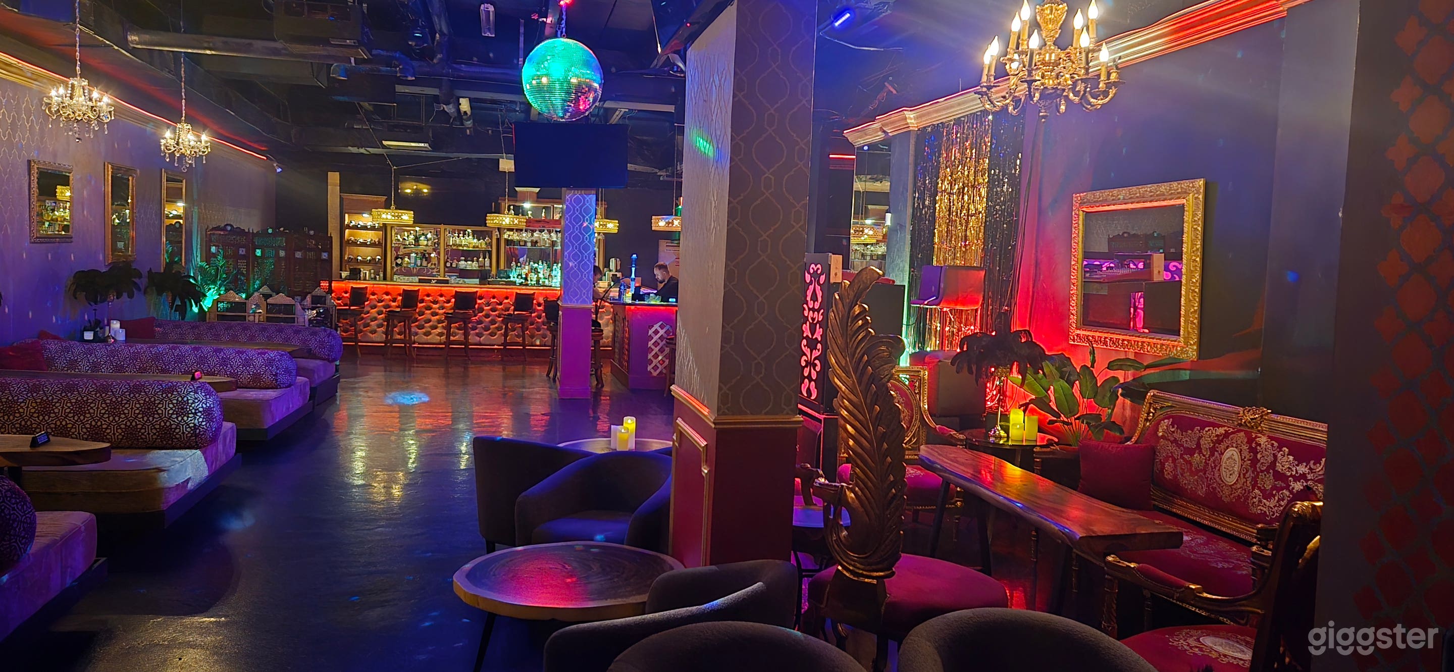 Chic Contemporary Moroccan Motif Night Club with Full Bar Photo 1