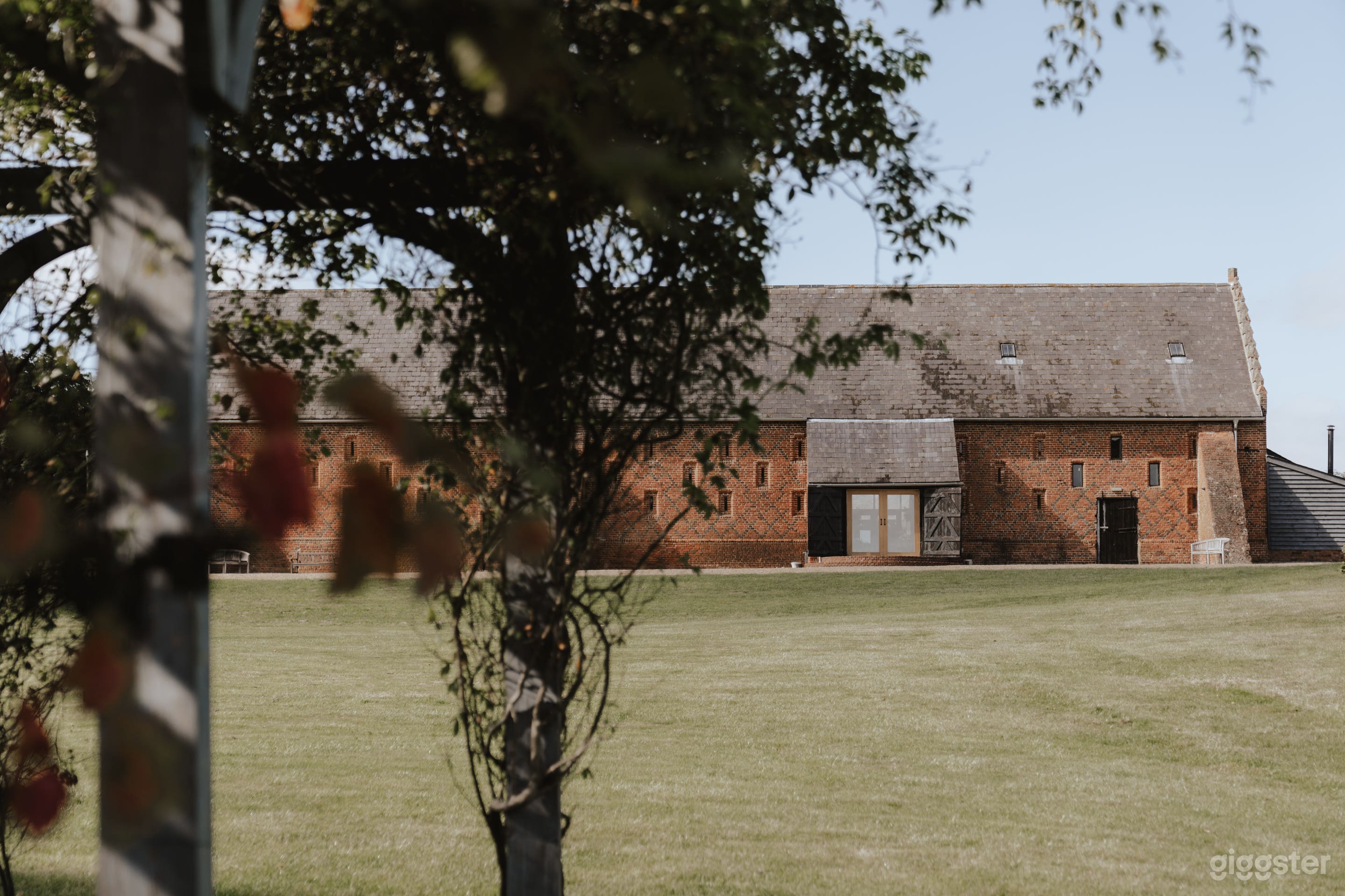 Exterior of venue from vineyard