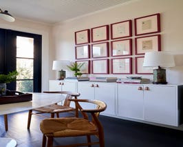  Angled view of the breakfast room.  