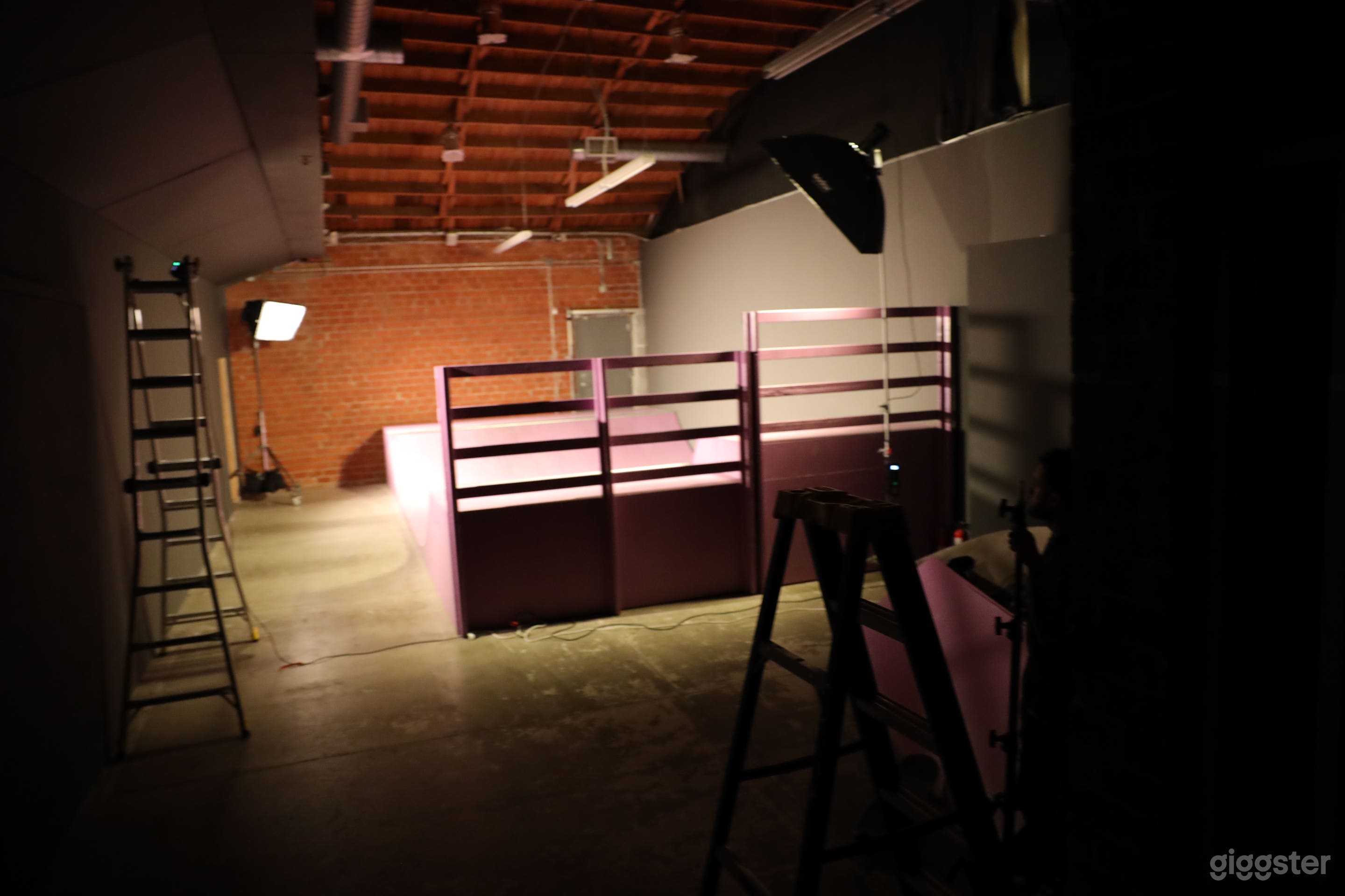 Skateboard ramp in underground studio Photo 4