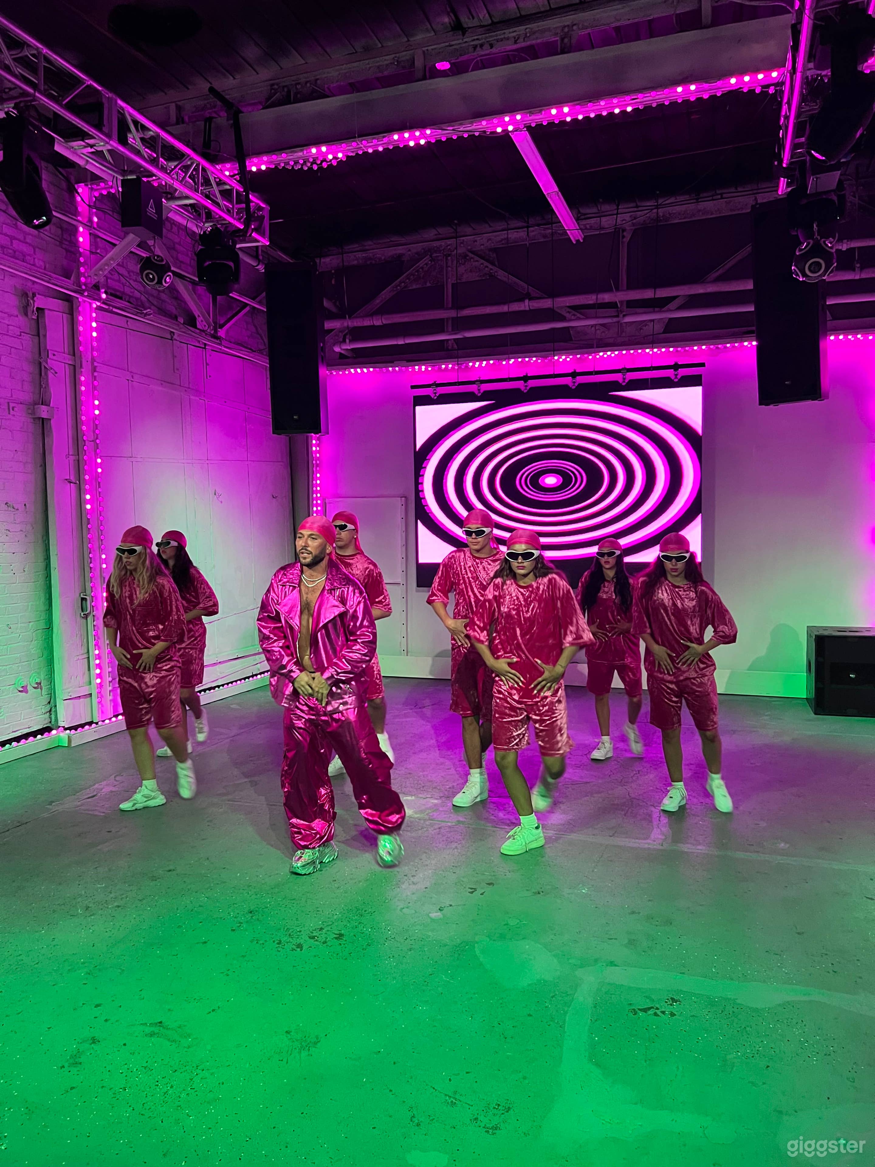 Frankie Zulferino Music Video Shoot at DNA Warehouse Studio