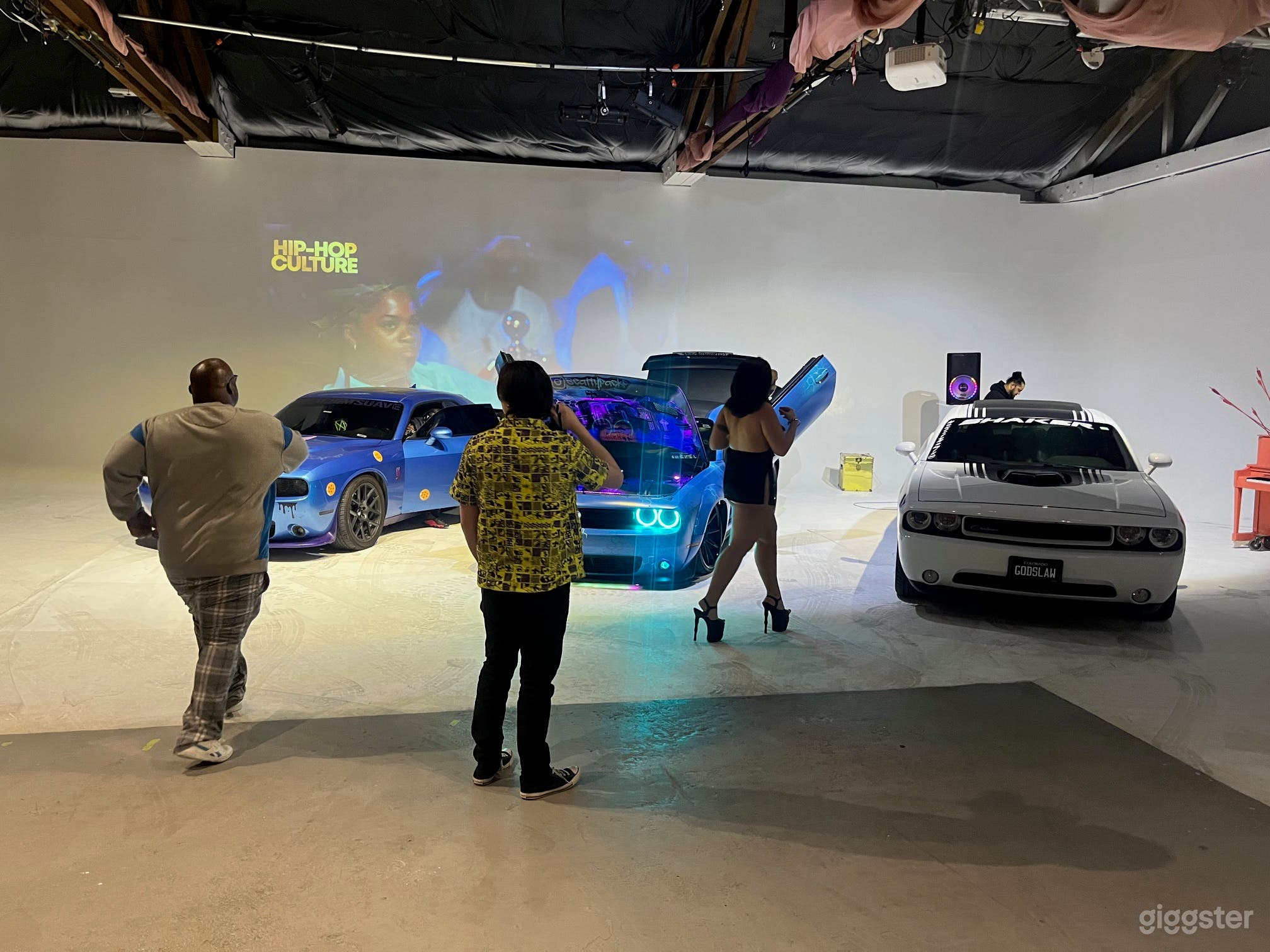 Music Video production package in-studio with a supercar Photo 1