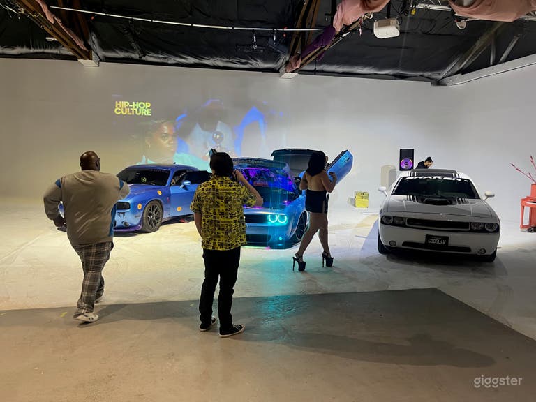  Music Video production package in-studio with a supercar 