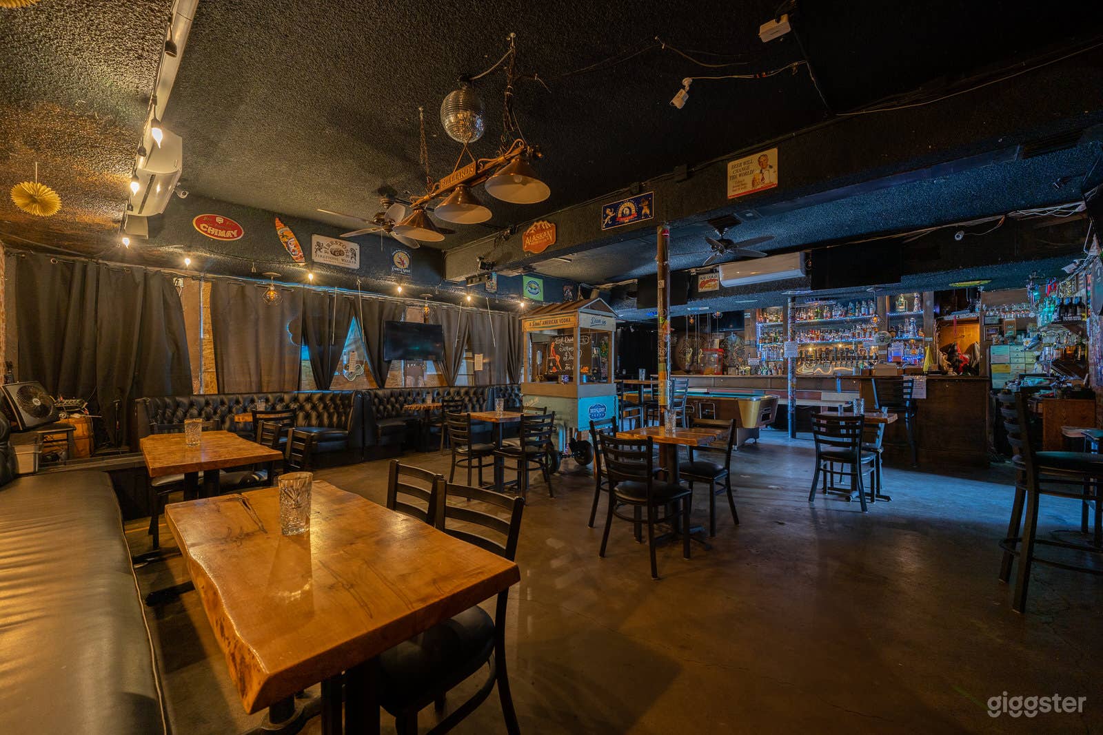 Taken from North East corner of the bar