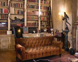  Vintage Library w/ Grand Piano 