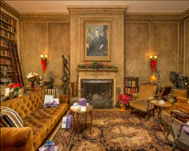  Vintage Library w/ Grand Piano 