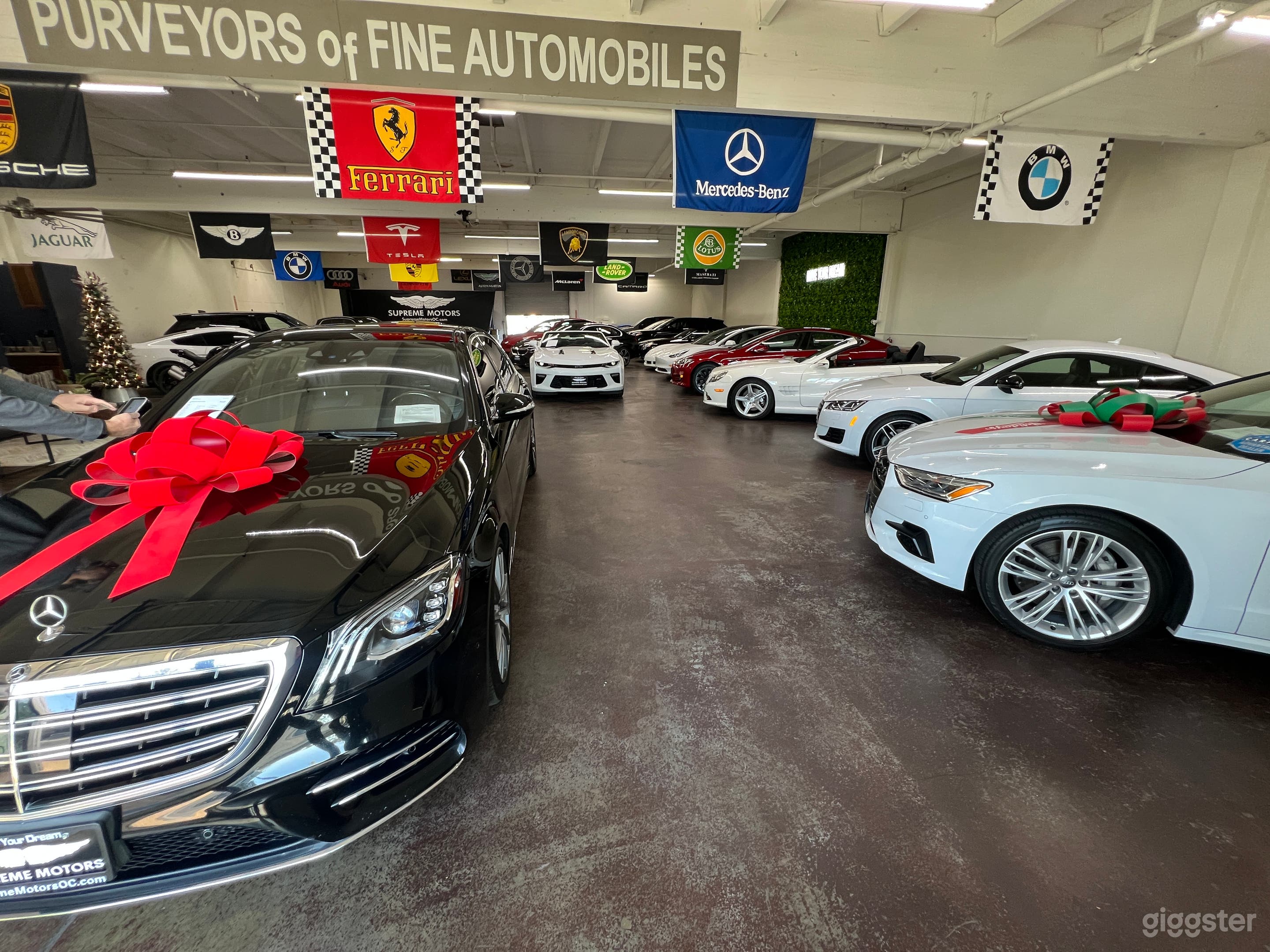 Inside front entrance