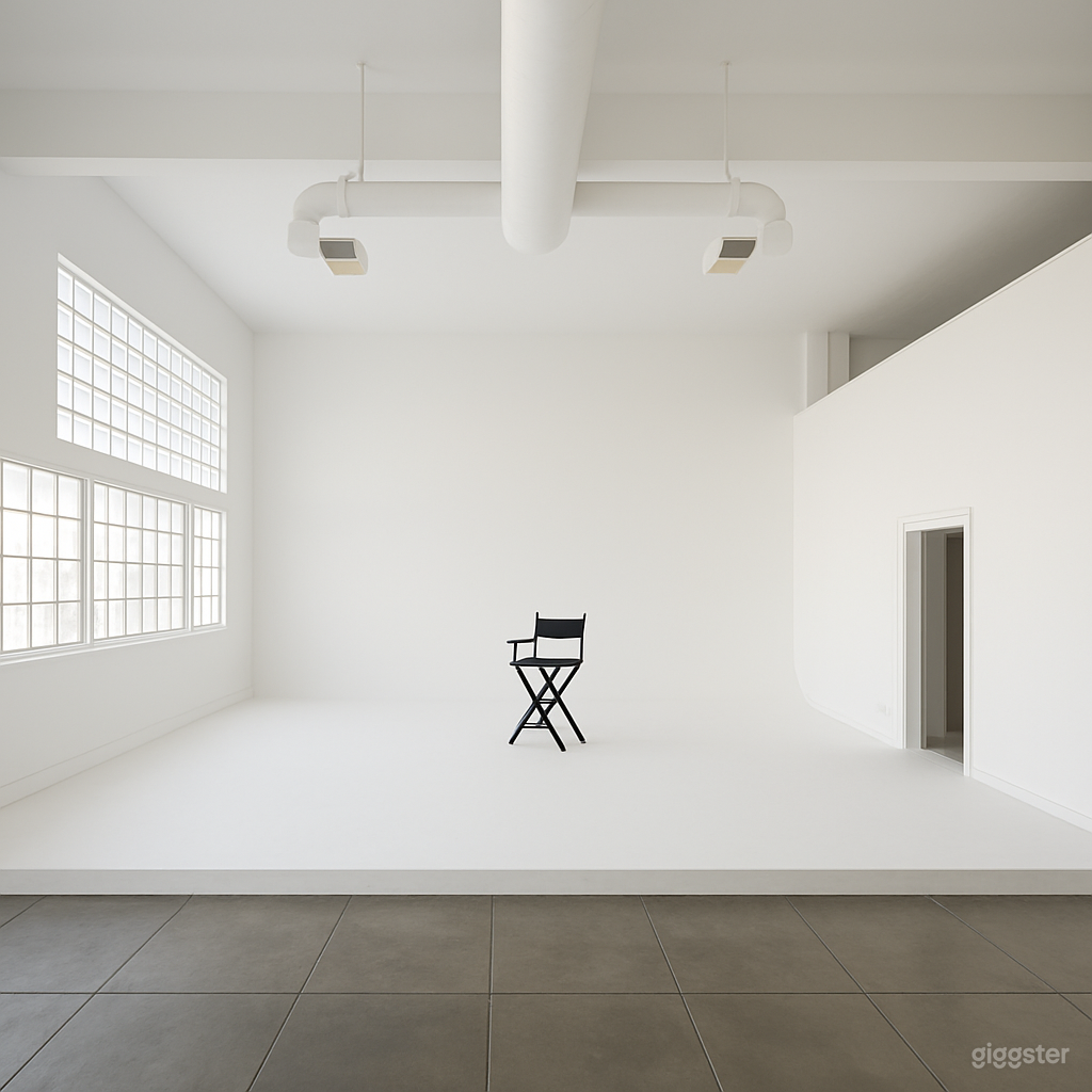 Minimal White Photo Studio | ±2,000 SF | Hollywood Photo 3