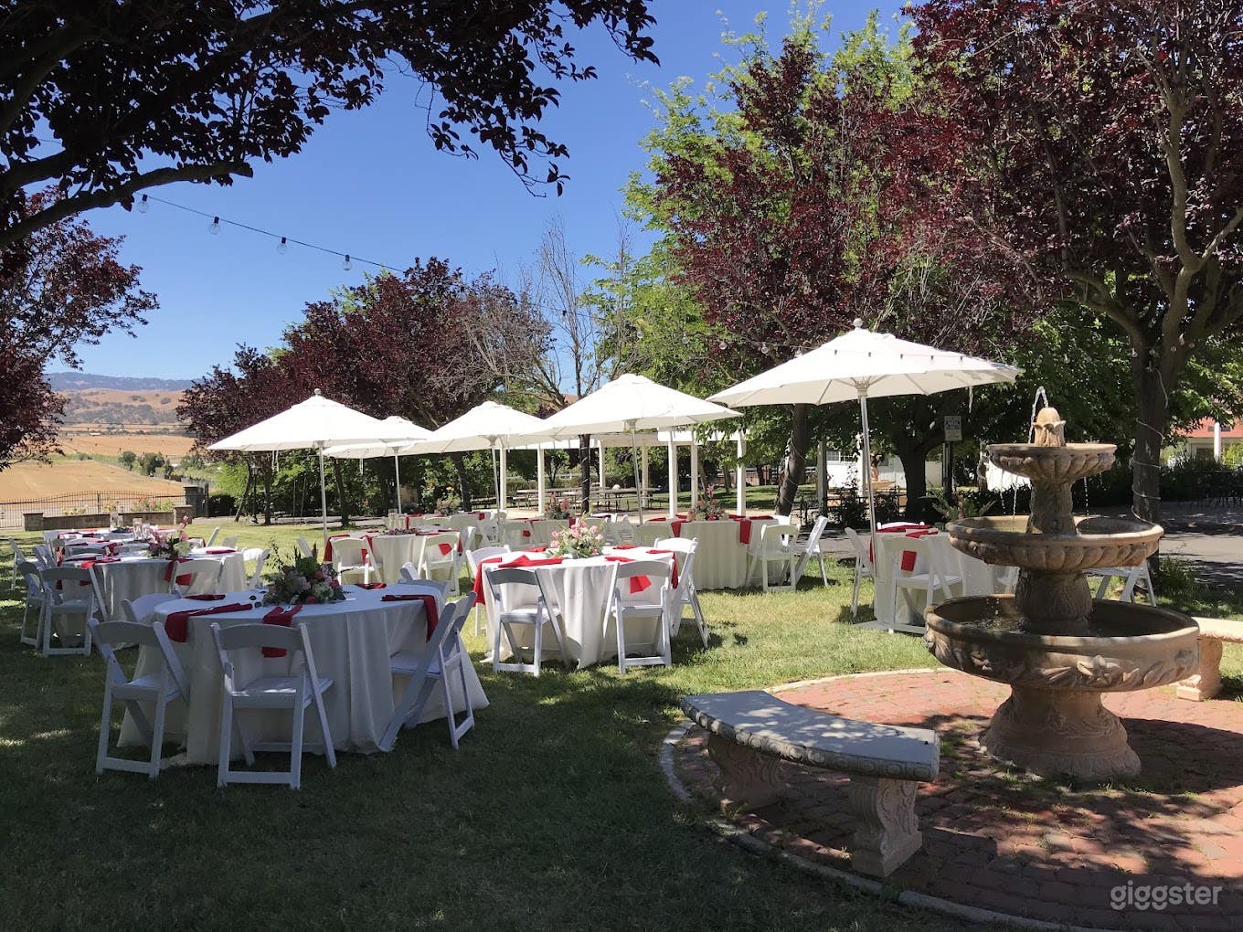 Garden Venue with Fountain Photo 2