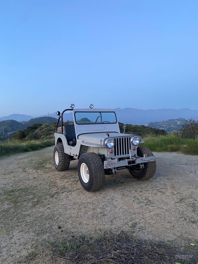  Jeep Willys Vintage para Sesiones 