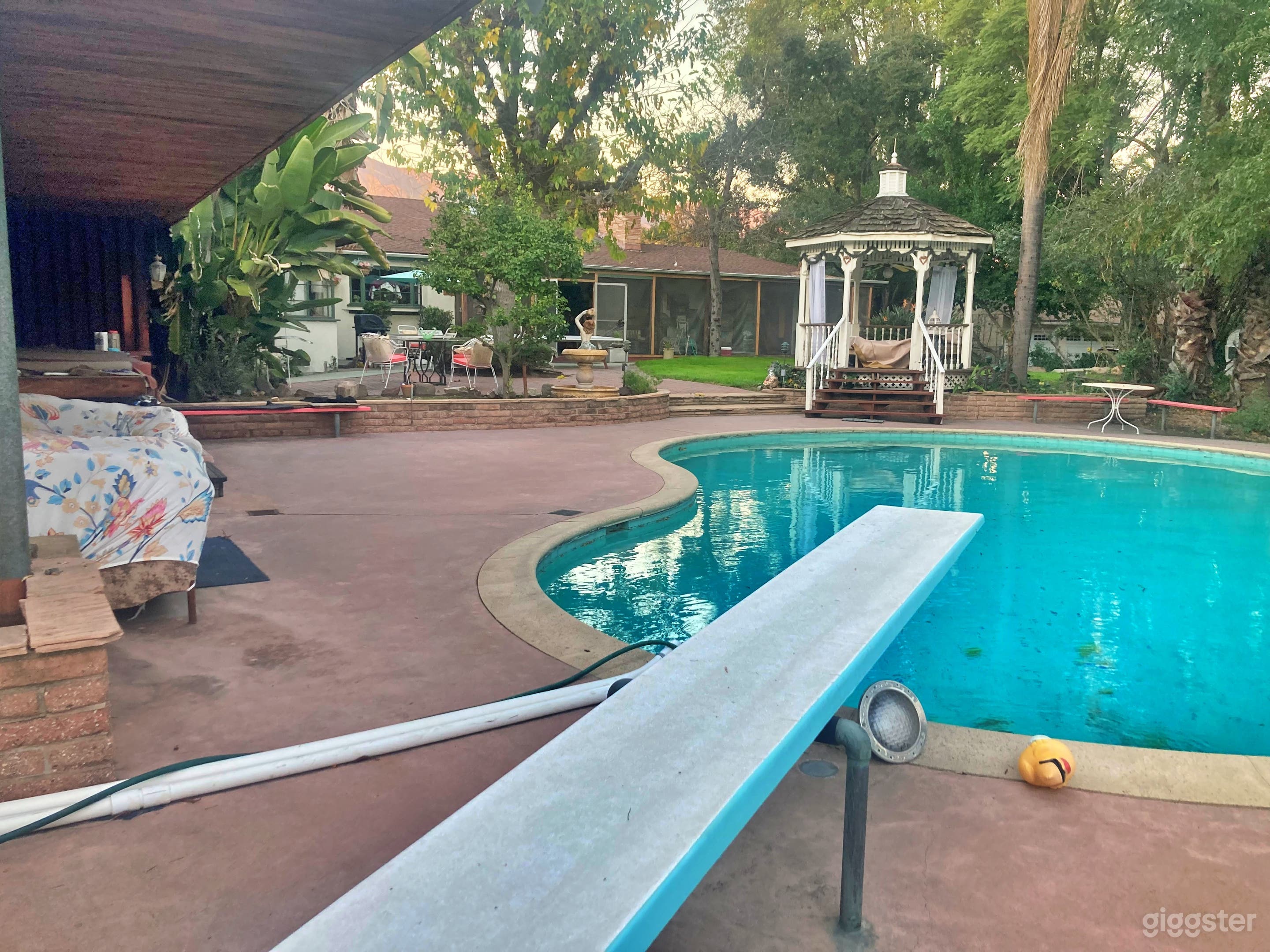 Sparkling Pool, Diving Board, Pergola with Hot tub Photo 1