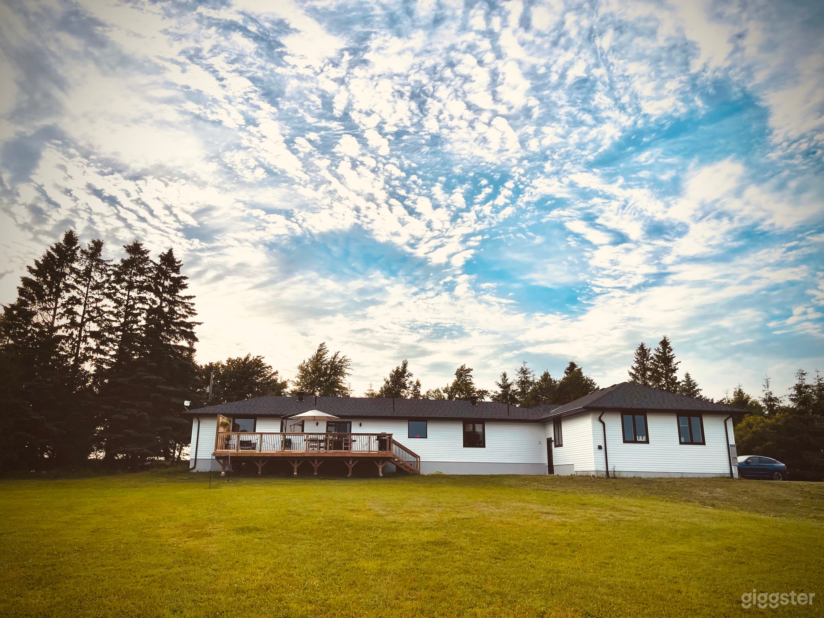 View of the property from the back