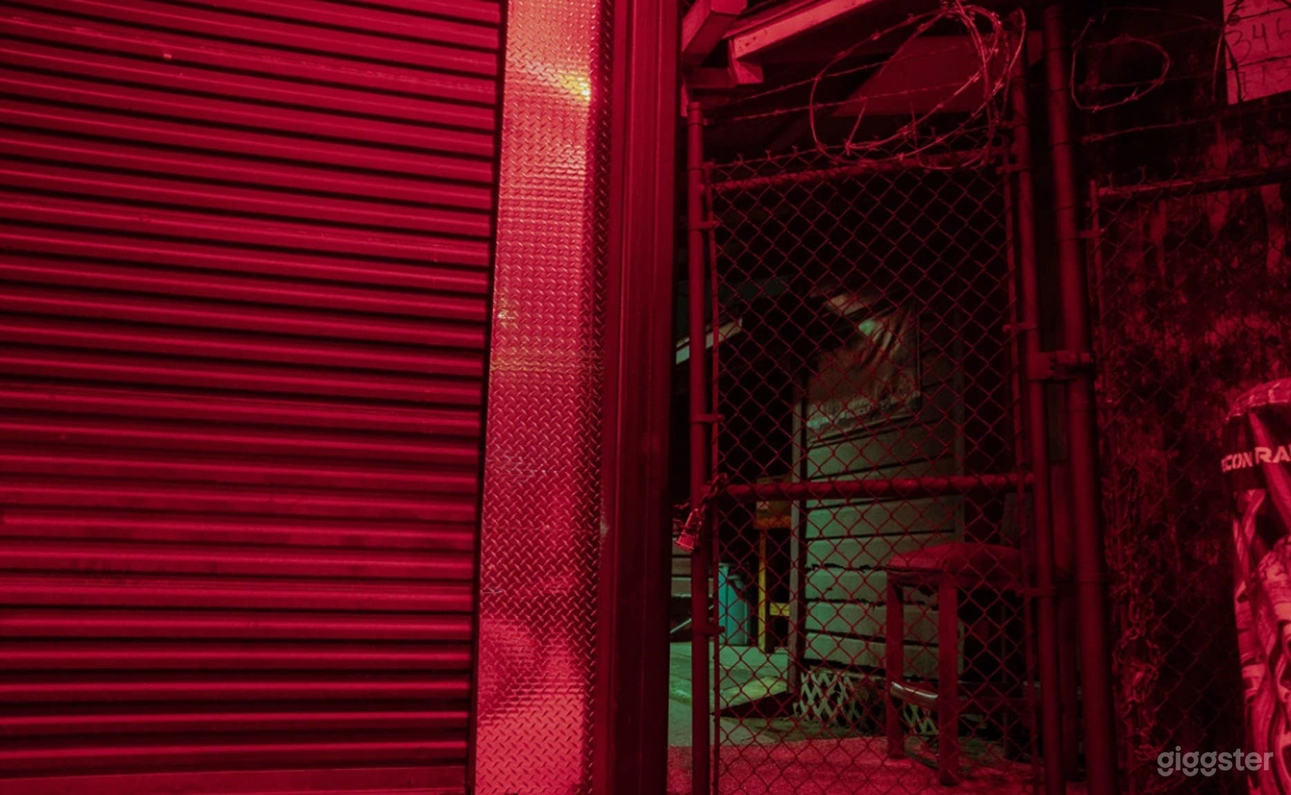 Industrial Shop with RGB Lighting Photo 4