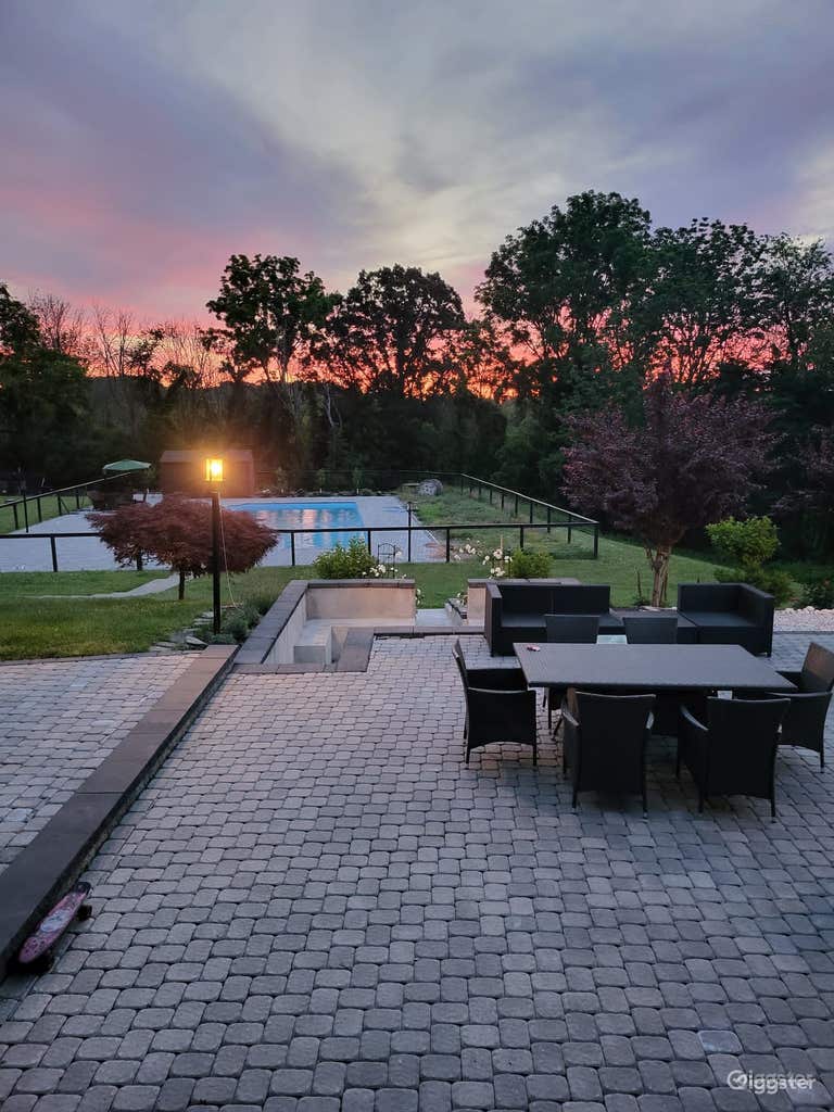  40-foot pool in a Mountainview Estate  