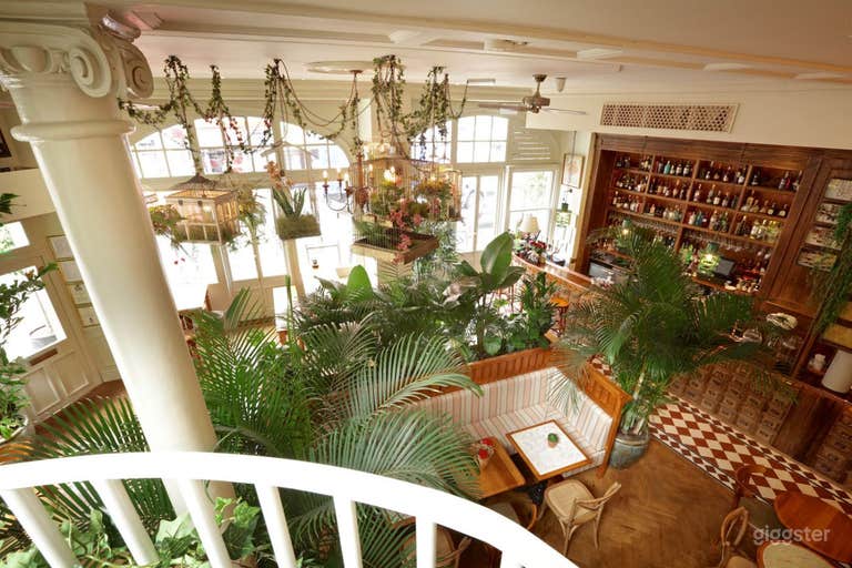  Ground Floor Botanical Venue with Flower and Plants 