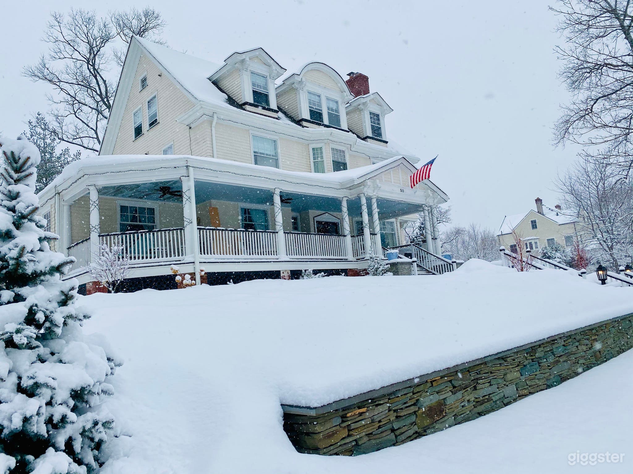 Beautiful location in the winter....