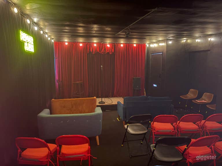  Fun comedy club theatre for filming, classes, shows 
