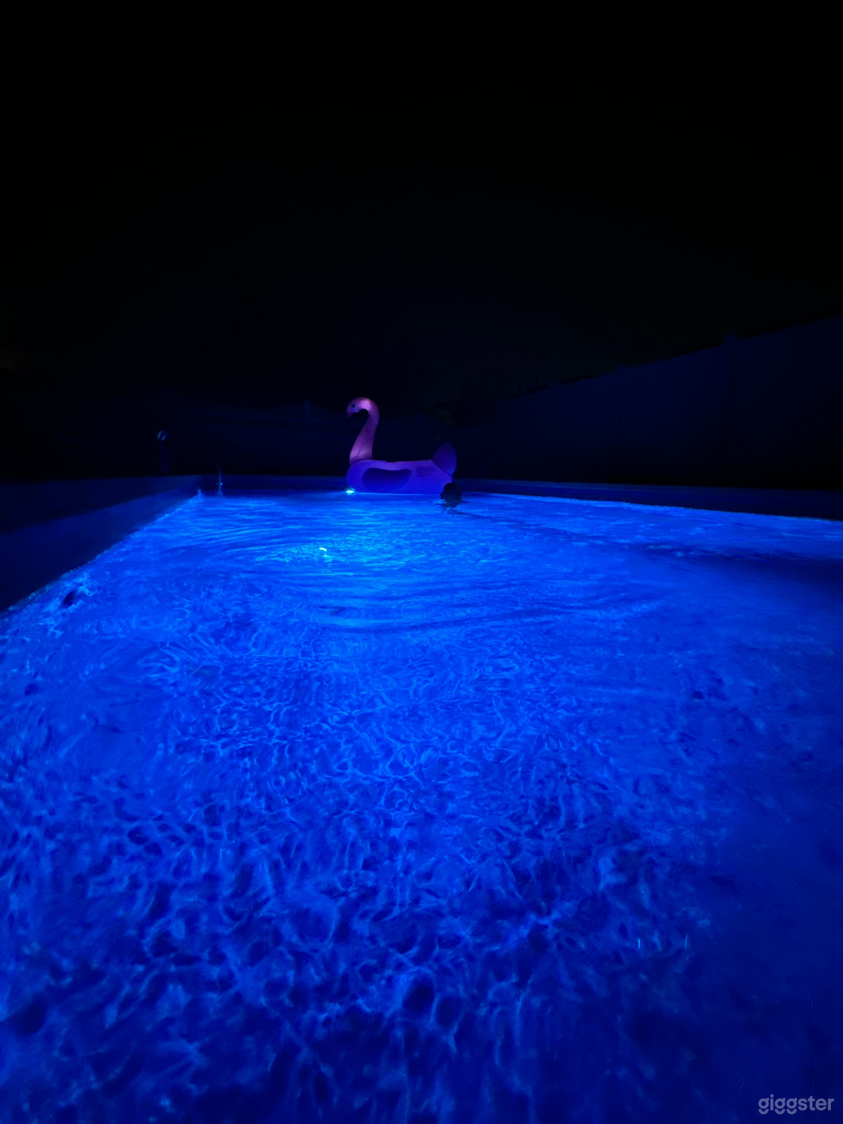 Pool at night 