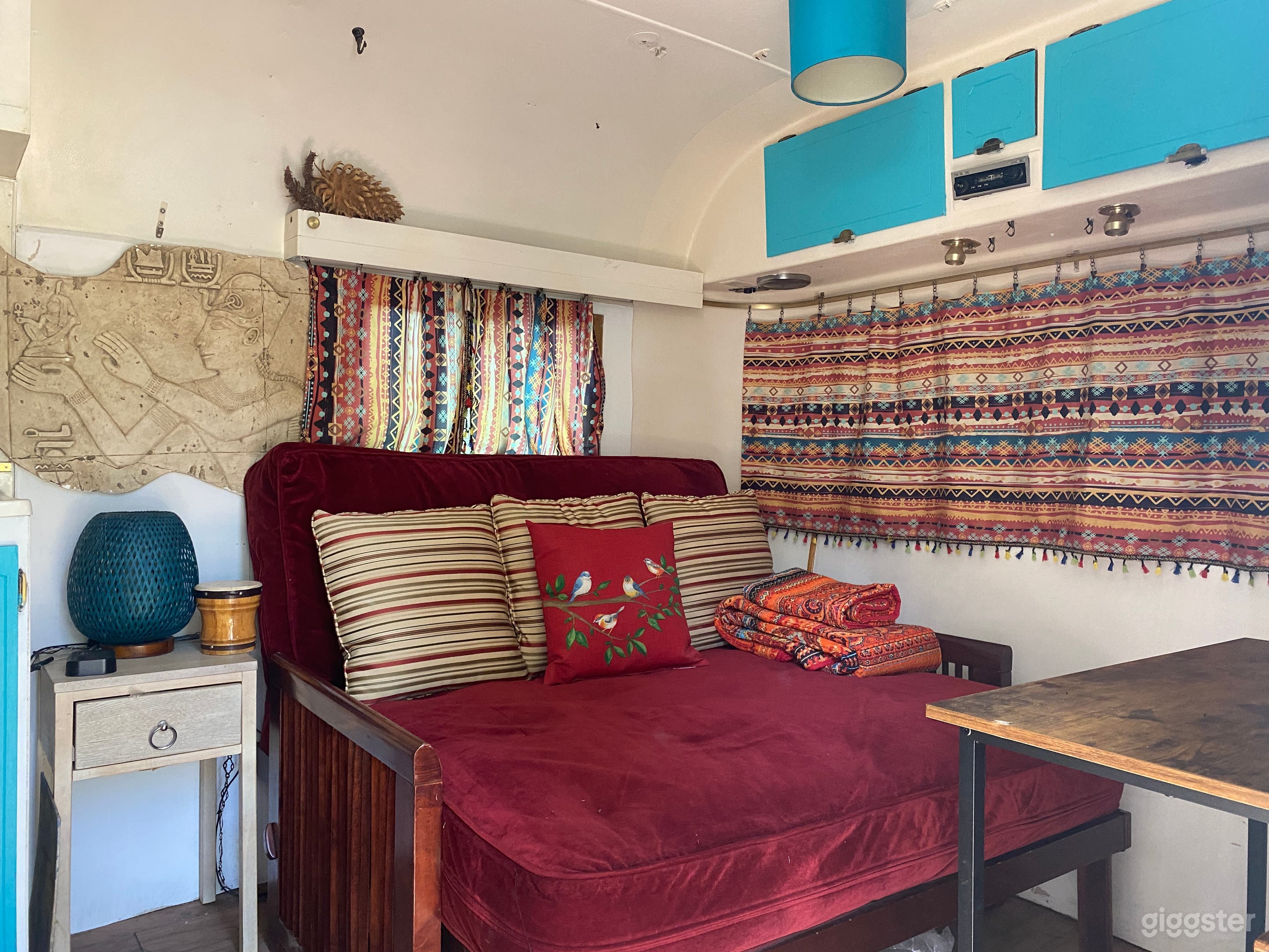 Vintage Streamline Imperial Trailer on High Desert Ranch Photo 4