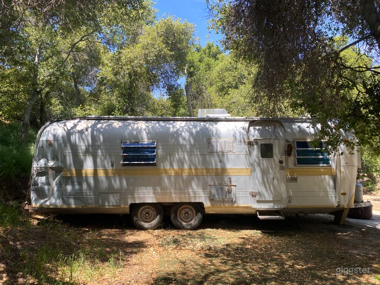  Vintage Streamline Imperial Trailer on High Desert Ranch 