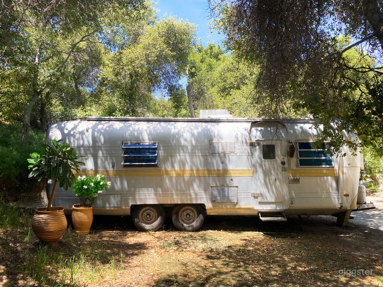  Vintage Streamline Imperial Trailer on High Desert Ranch 