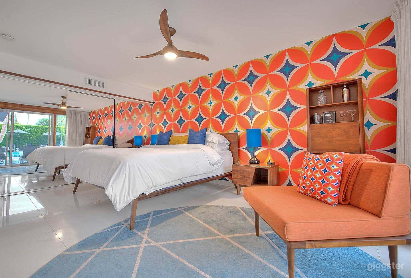 Mid-Century Modern Home with Pool &amp; Mountain Views Photo 4