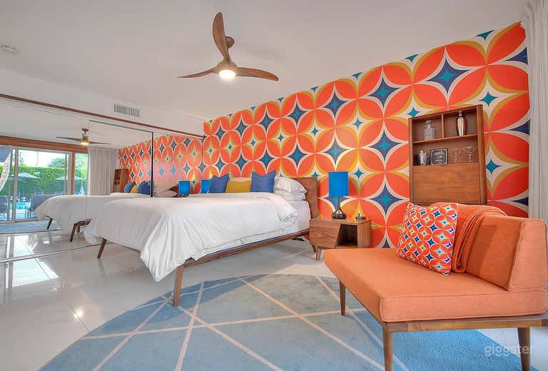  Mid-Century Modern Home with Pool & Mountain Views 