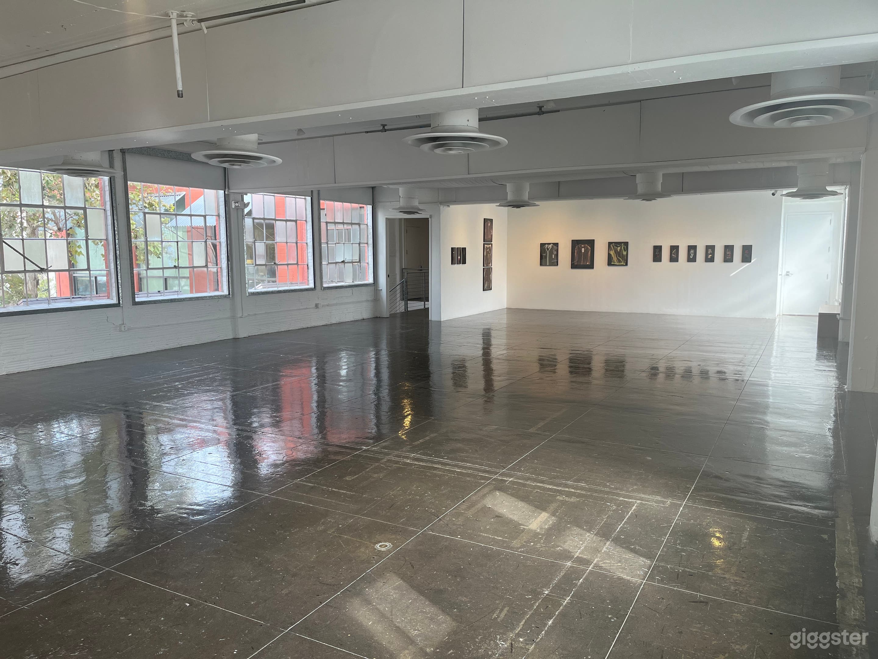 Plenty of natural light.  Easy access to second floor.