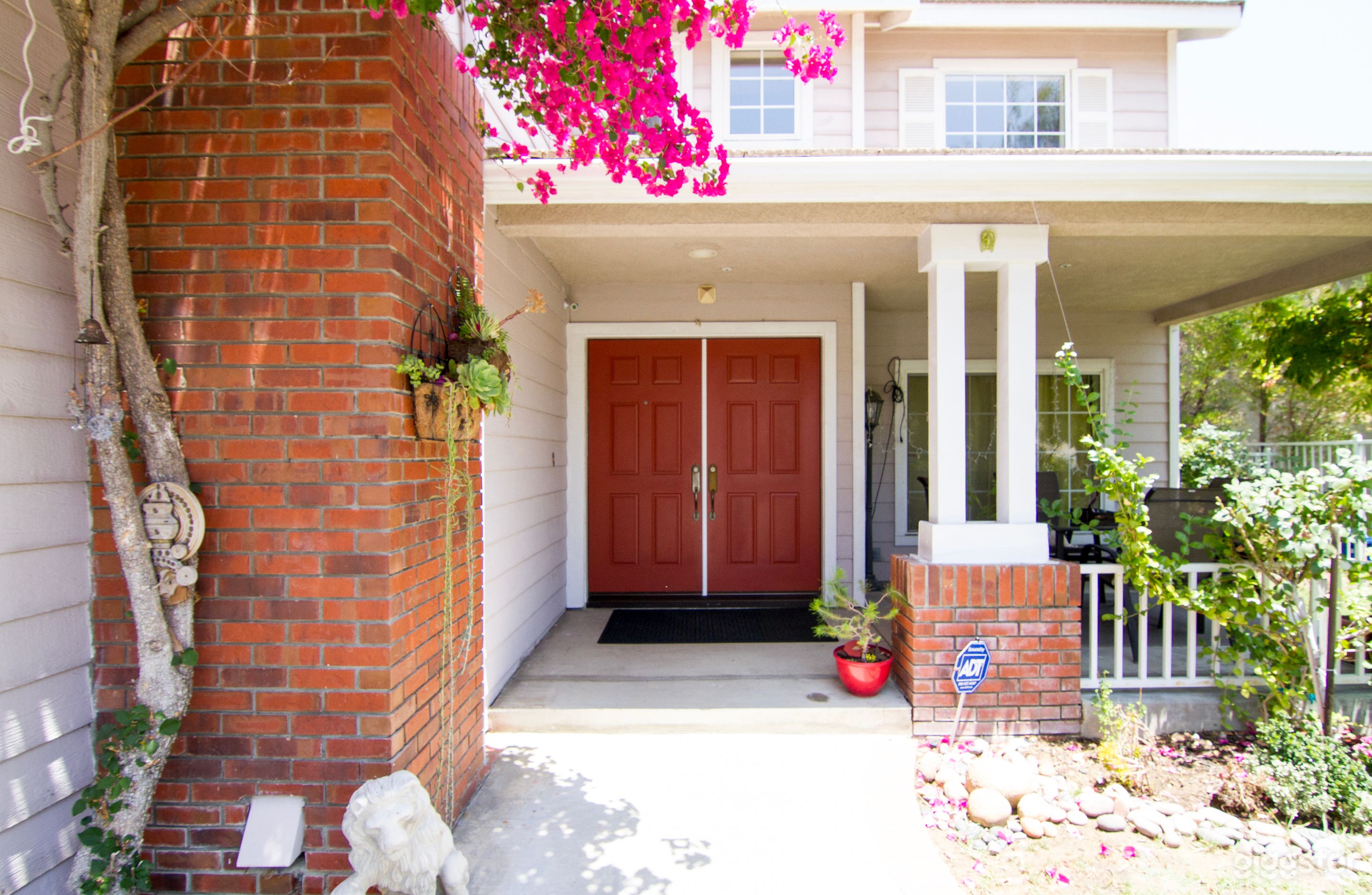 Americana Front yard and California Backyard!