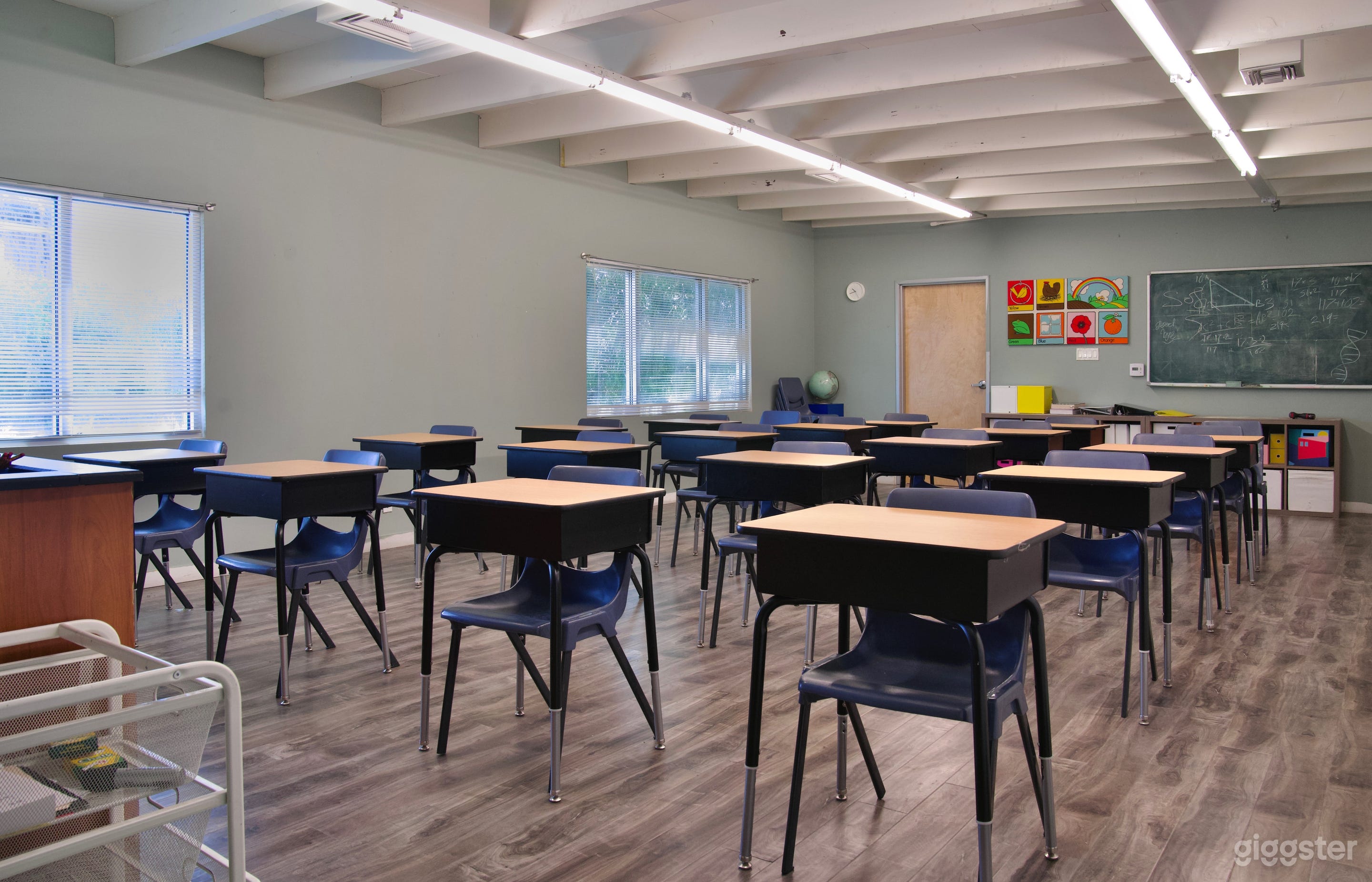 Classroom Standing Set High School Film Location Photo 1