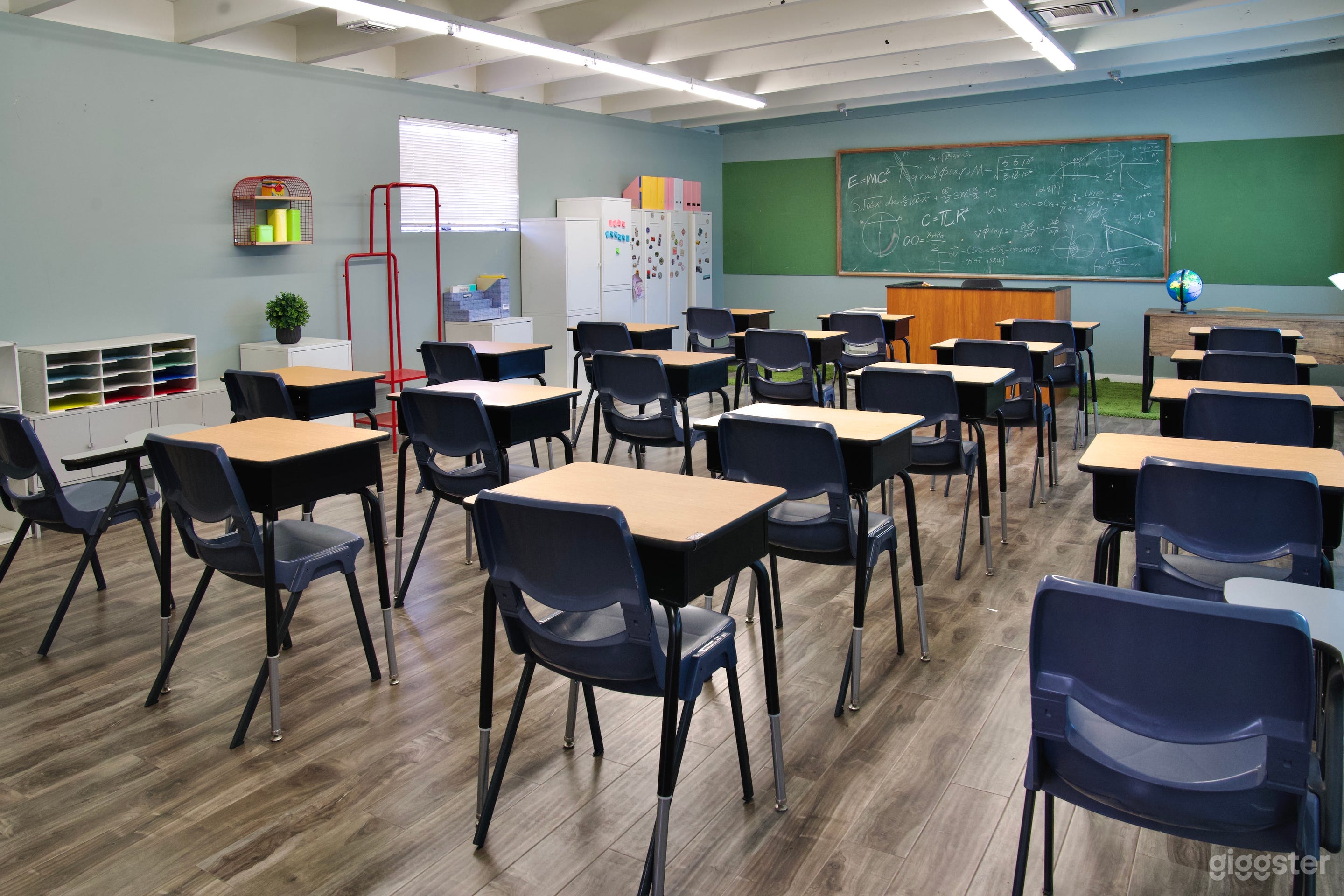 Classroom Standing Set High School Film Location Photo 2