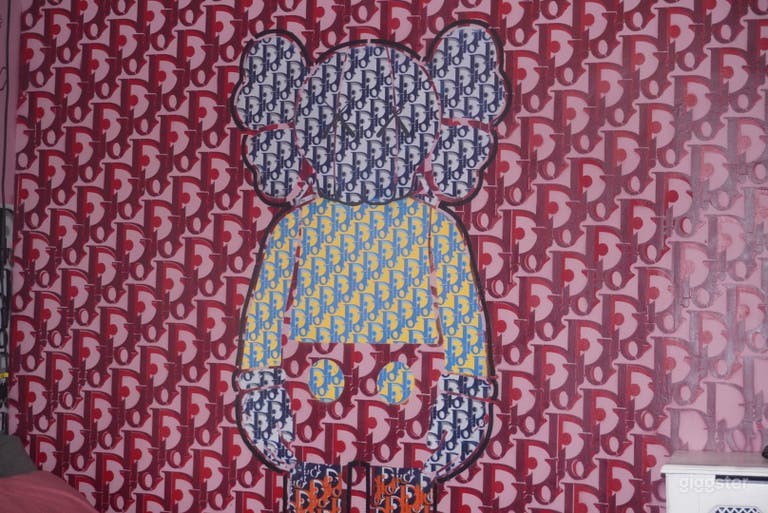  Themed Mural One A Kind Space !! 