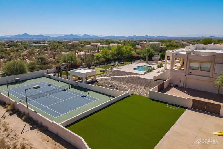  Full Access Tennis Court with Mountain View 