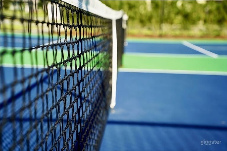  Complejo de Canchas de Tenis y Pickleball Profesional con Iluminación Nocturna 