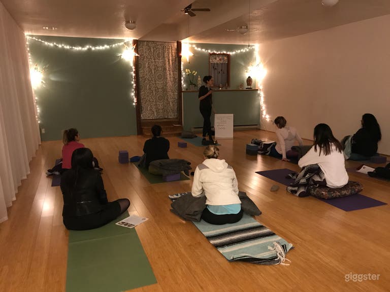  Evening with star/fairy lights 