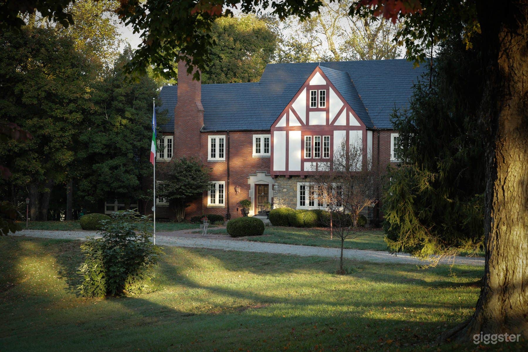 Goshen Crest Manor House.  Tudor estate built in 1964, completely renovated.