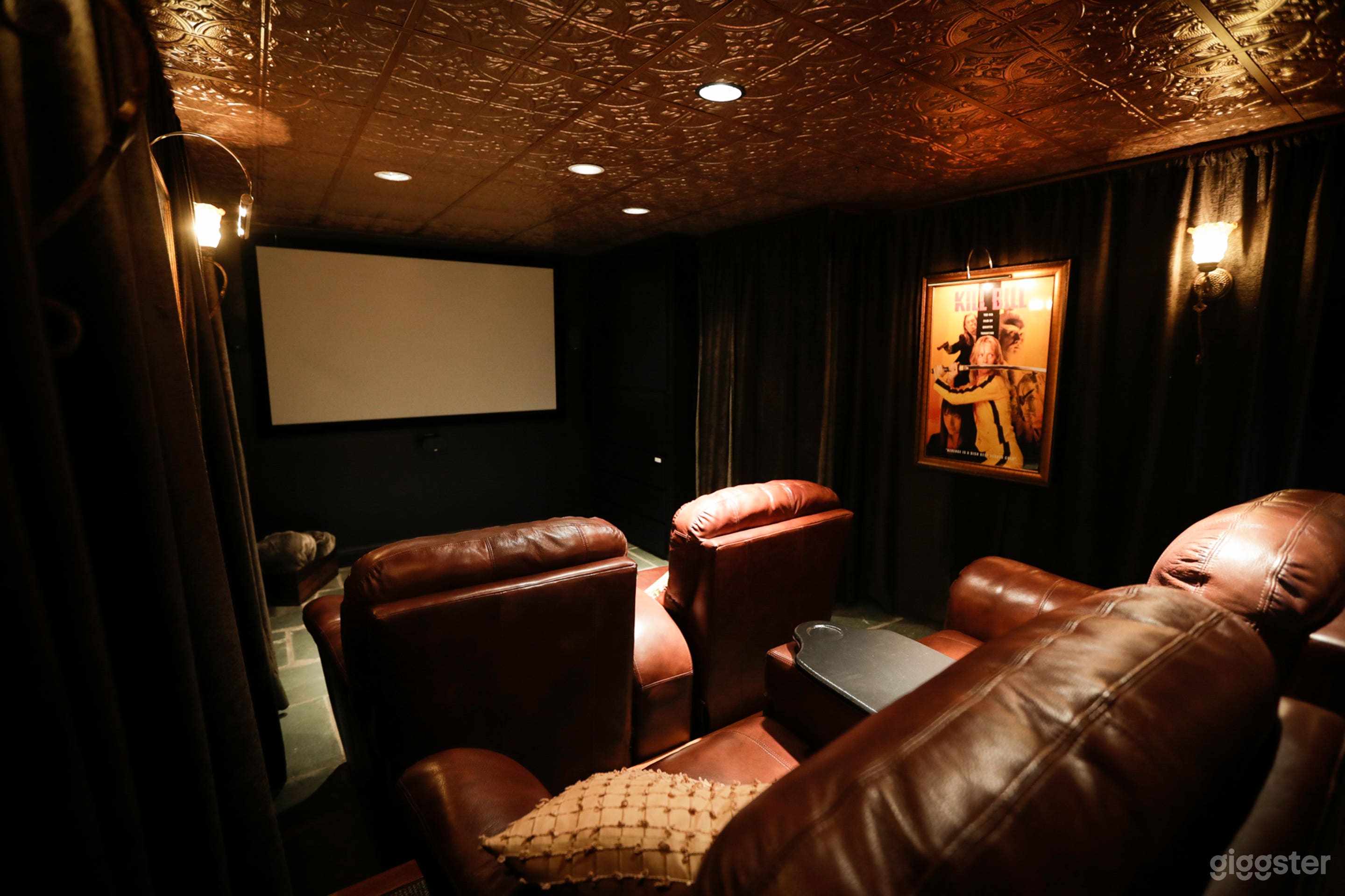 The theatre room