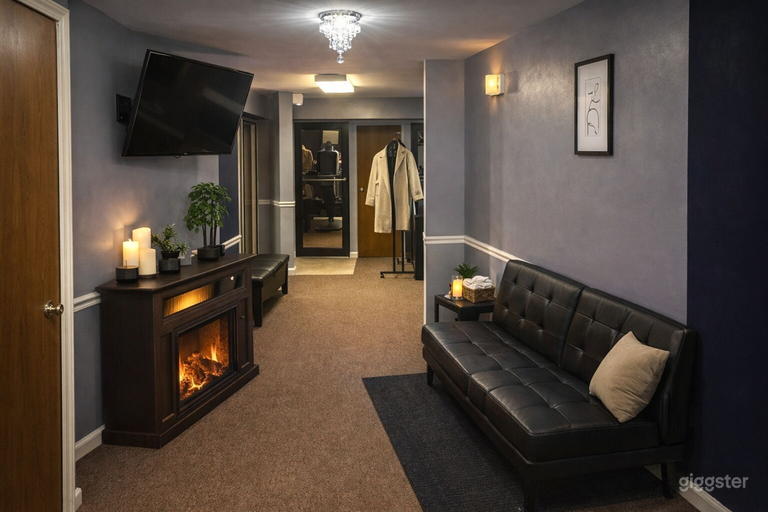  Salón de belleza glamuroso de lujo para filmaciones y sesiones fotográficas 