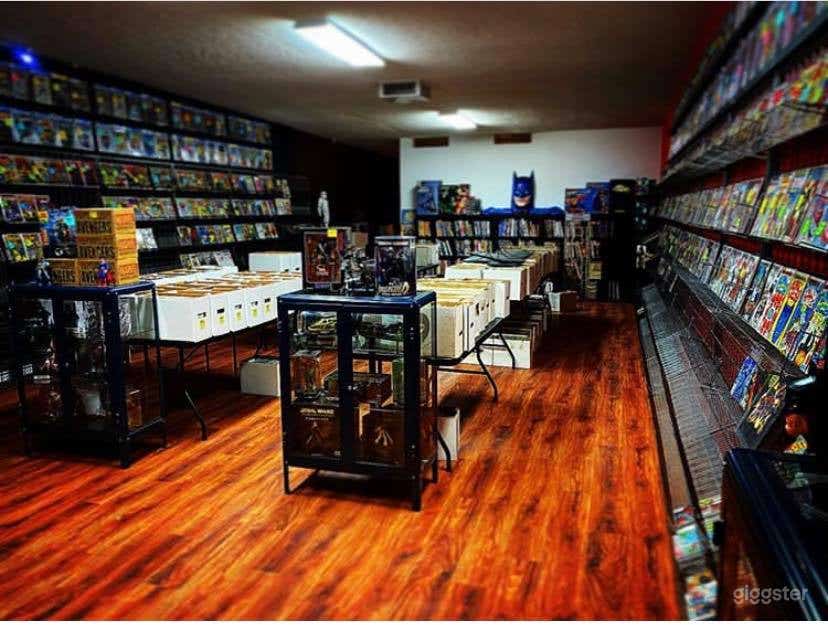 Vintage Comic Book Shop Photo 1