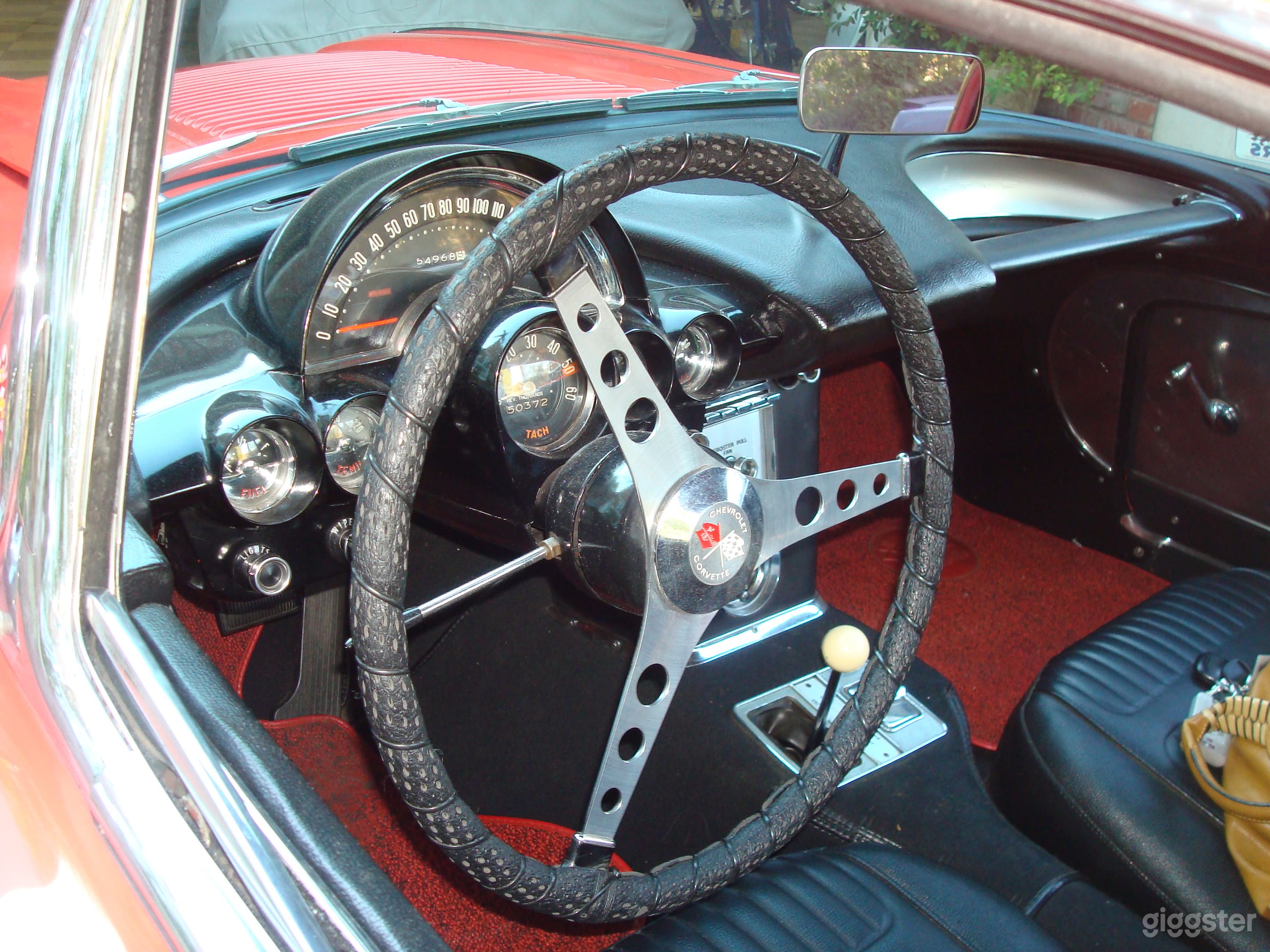 1958 Red Corvette  Convertible Fuellie Photo 4