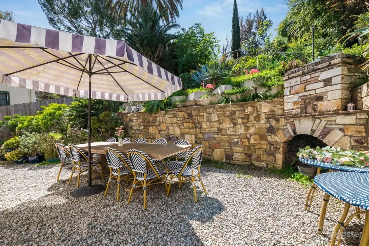 Hidden Backyard Terrace with Scenic Views Photo 1