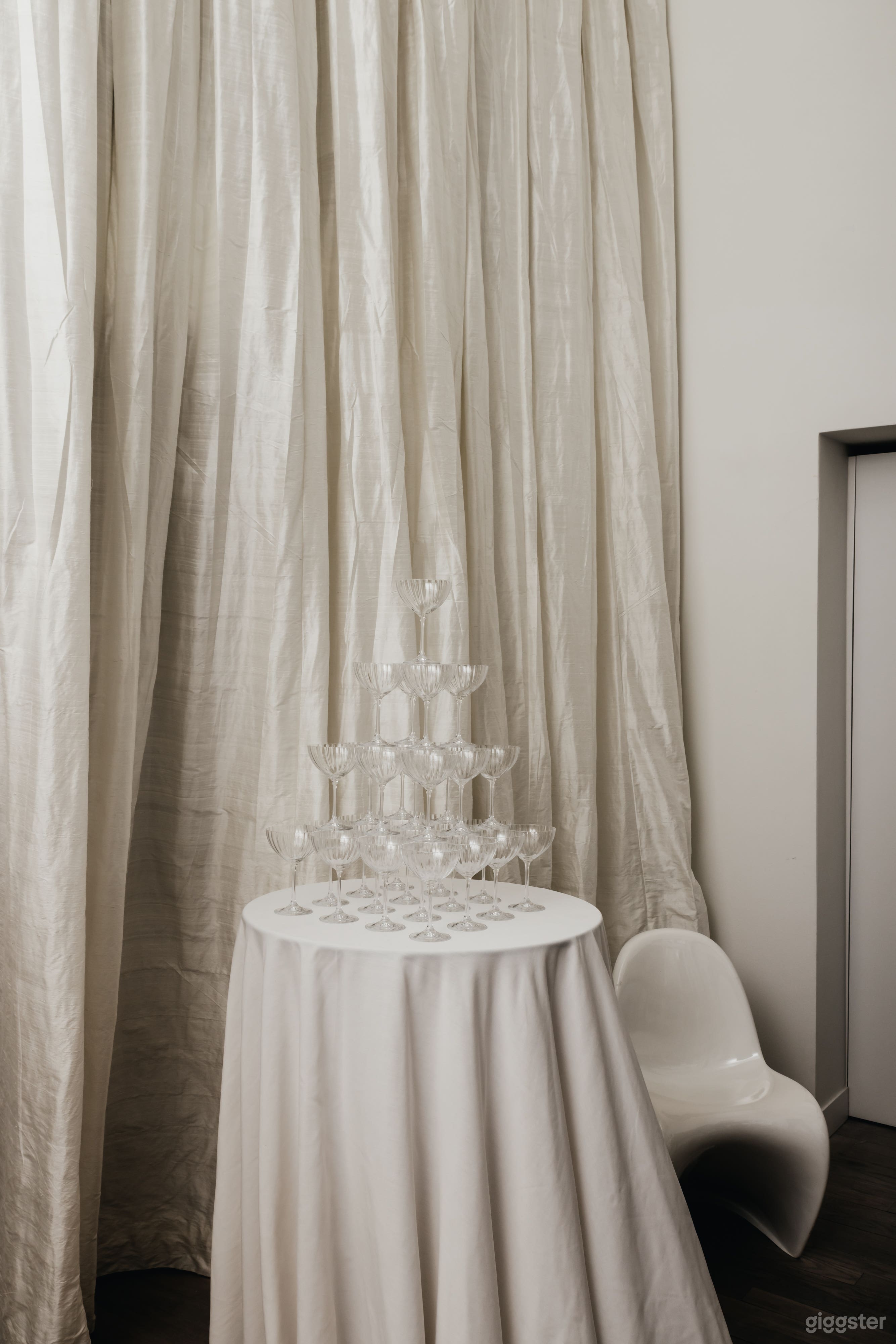 Unique raw silk curtain wall has been installed this year (2025).